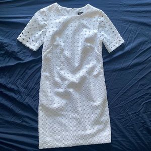 White banana republic dress